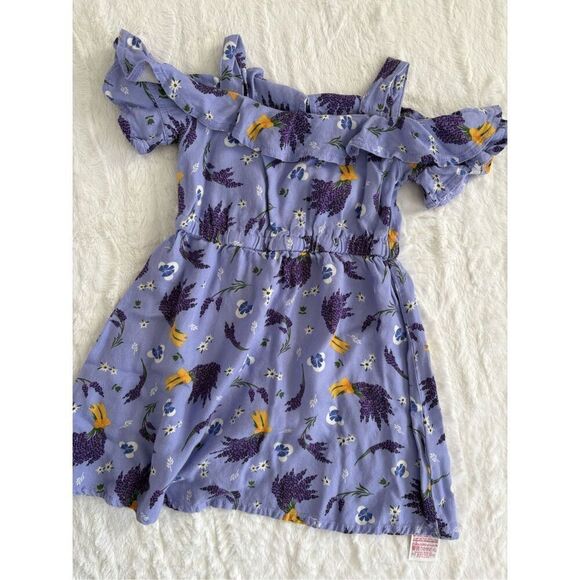 Disney Girls Epcot Minnie Lavender Dress Size 3T - Picture 1 of 6